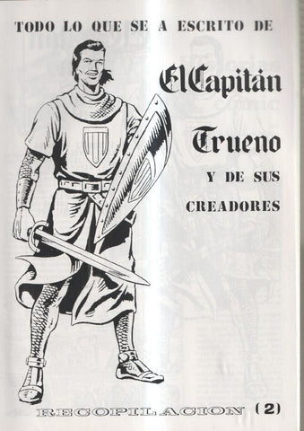 Facsimil: Todo lo que se a escrito de El Capitan Trueno numero 02