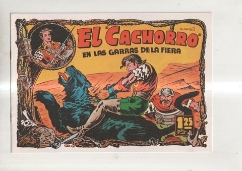 Facsimil El Cachorro de Iranzo numero 076: en las garras de la fiera 