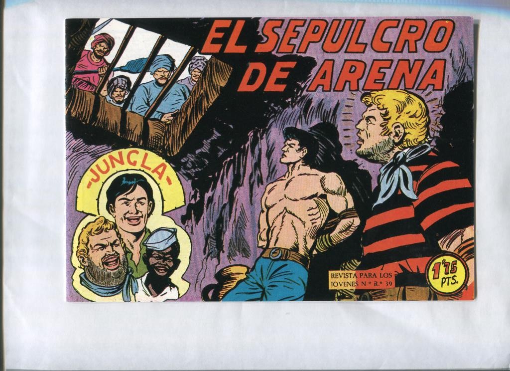 Jungla facsimil numero 24: El sepulcro de arena