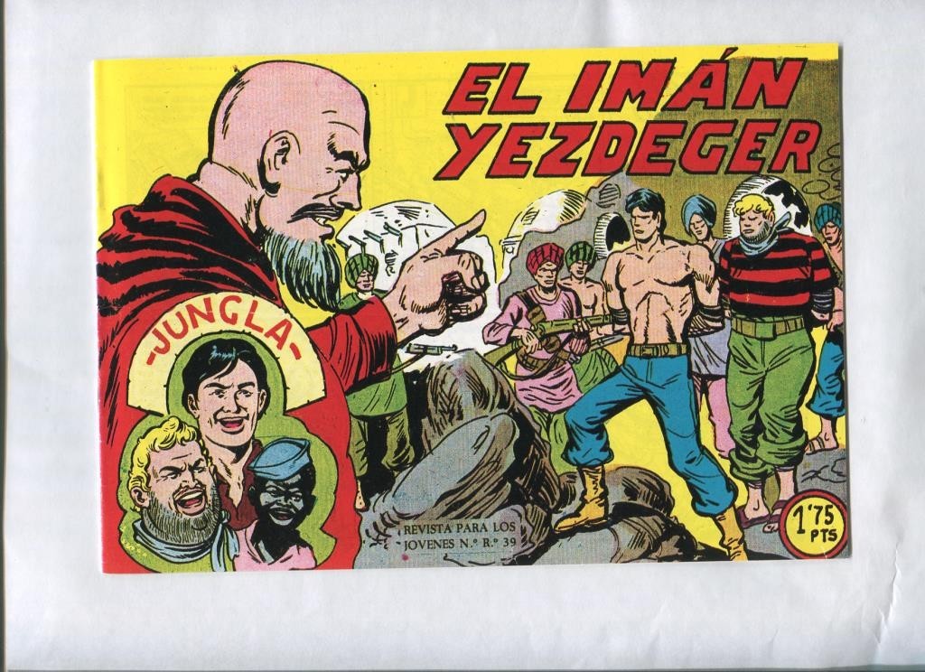 Jungla facsimiñl numero 25: El iman Yezdeger