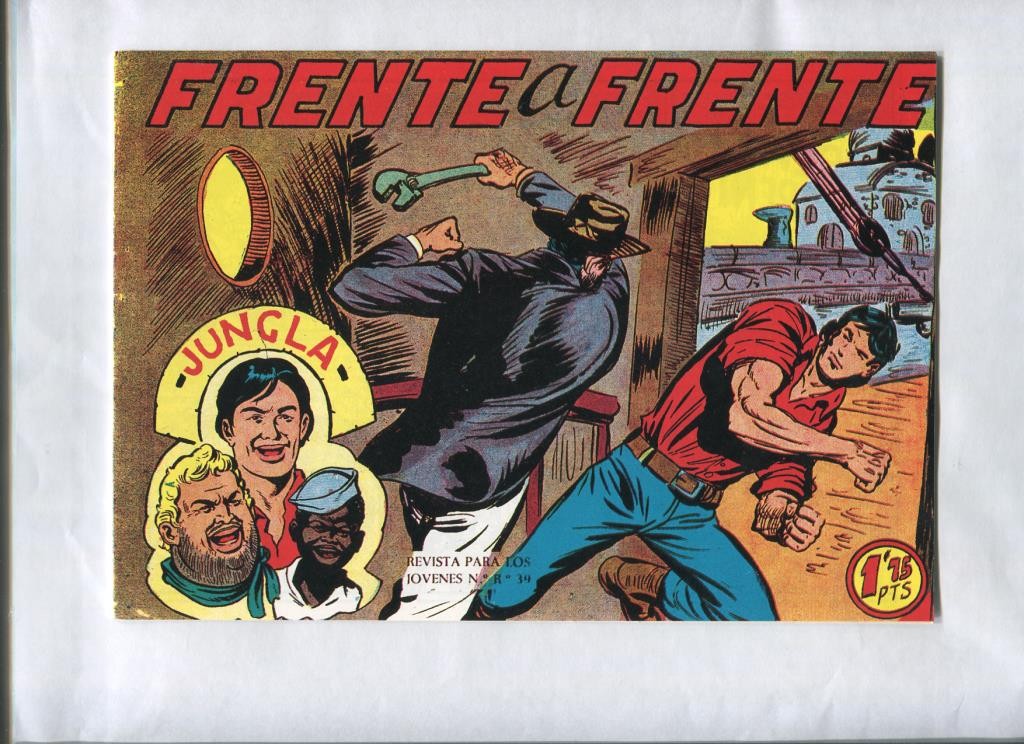 Jungla facsimil numero 28: Frente a frente