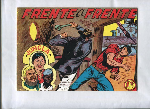 Jungla facsimil numero 28: Frente a frente