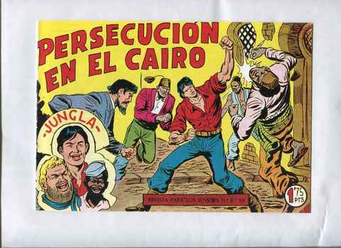 Jungla facsimil numero 29: Persecucion en el cairo