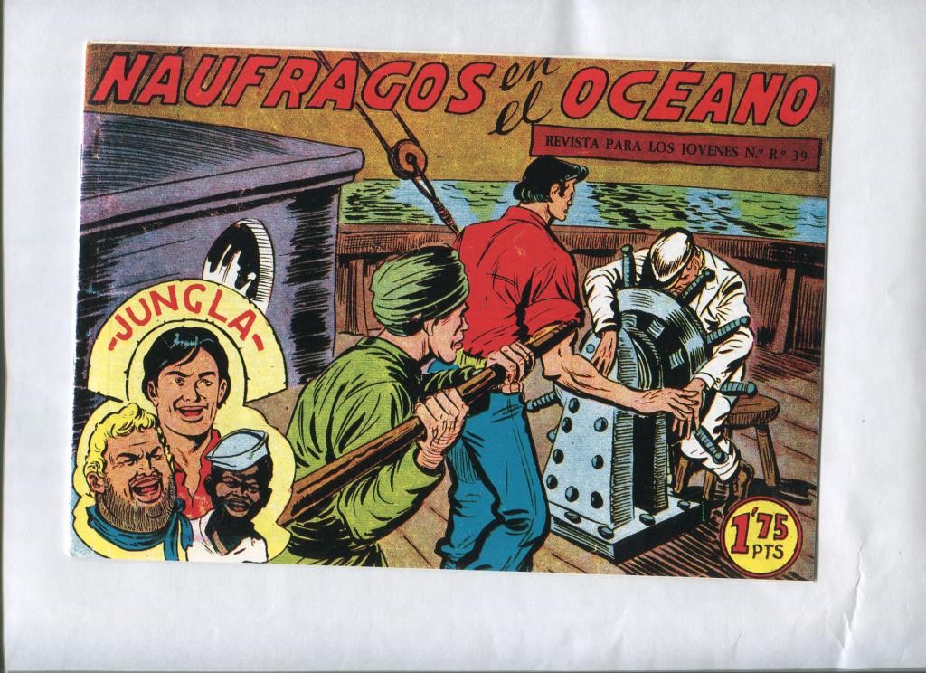 Jungla facsimil numero 30: Naufragos en el oceano