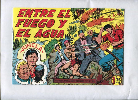 Jungla facsimil numero 32: Entre el fuego y el agua