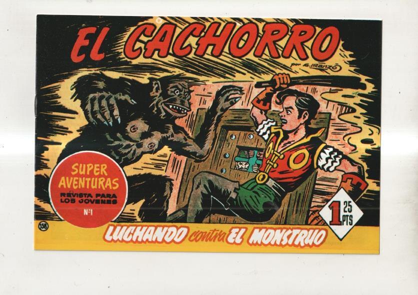 Facsimil El Cachorro de Iranzo numero 158: luchando contra el monstruo 