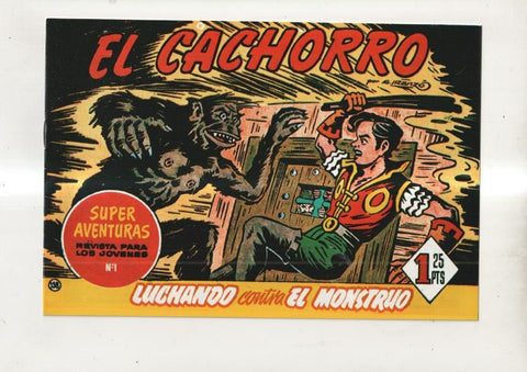 Facsimil El Cachorro de Iranzo numero 158: luchando contra el monstruo 