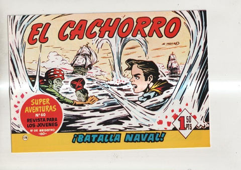 Facsimil El Cachorro de Iranzo numero 178: batalla naval 