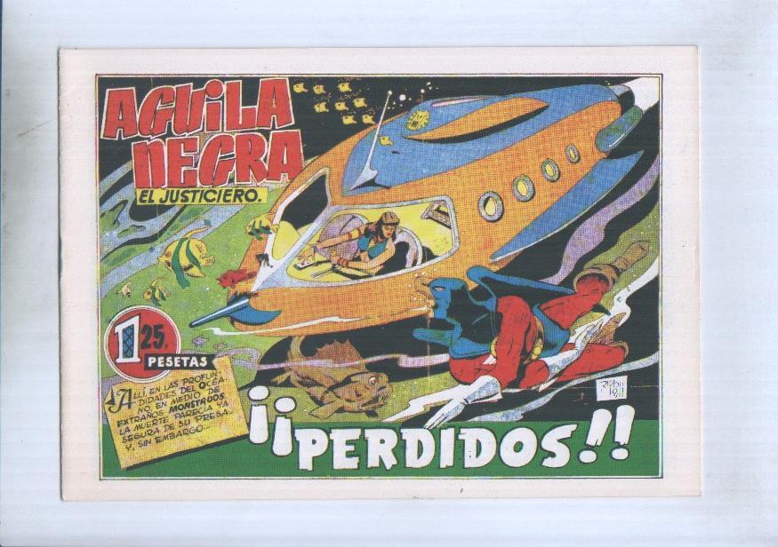 Facsimil: Aguila Negra el justiciero numero 5: Perdidos