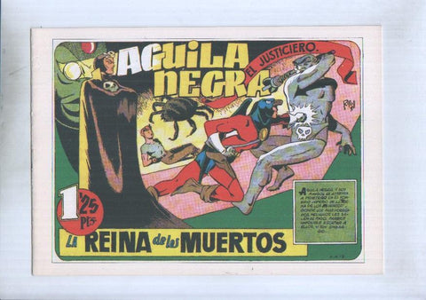 Facsimil: Aguila Negra el justiciero numero 2: la reina de los muertos