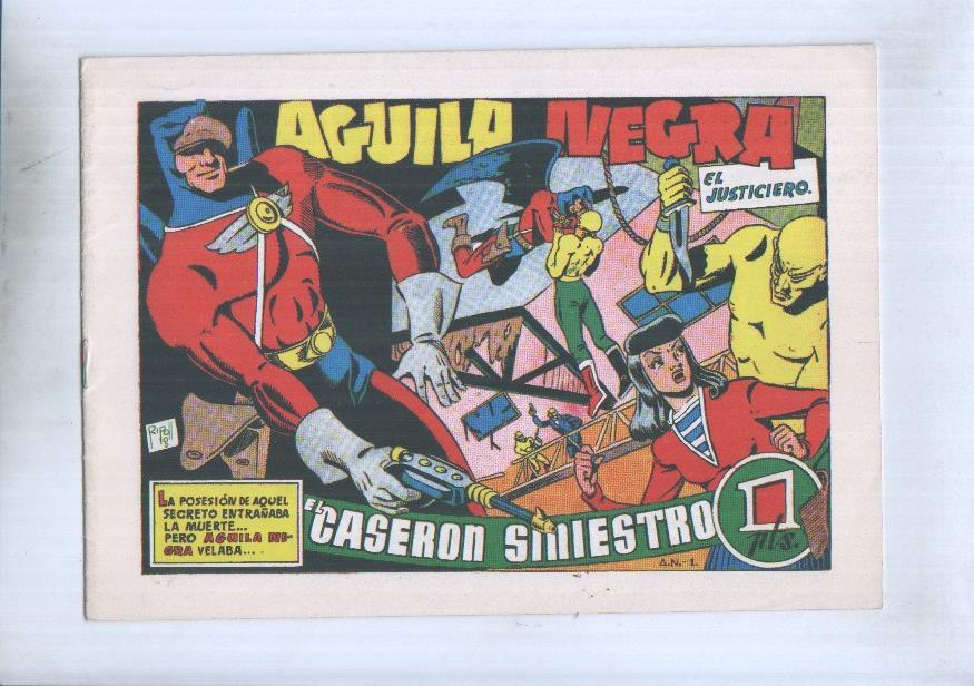 Facsimil: Aguila Negra el justiciero numero 1: el caseron siniestro