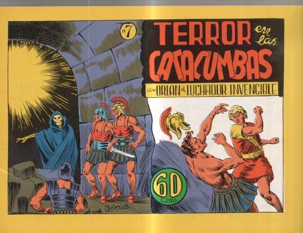 Facsimil: Orlan el luchador invencible numero 07: terror en las catacumbas