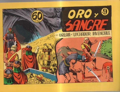 Facsimil: Orlan el luchador invencible numero 09: Oro y sangre