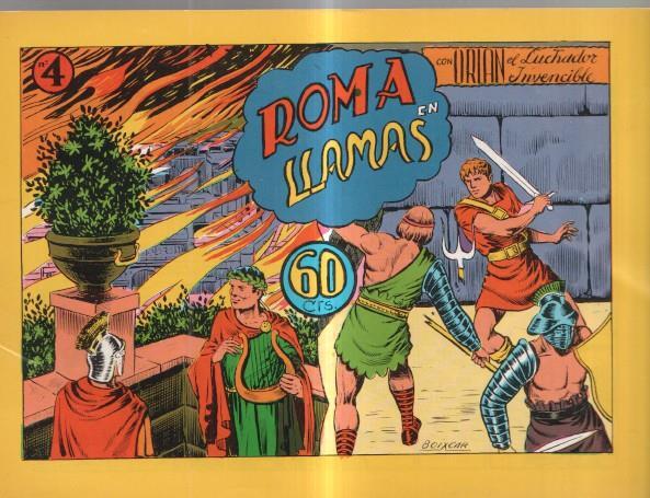 Facsimil: Orlan el luchador invencible numero 05: roma en llamas