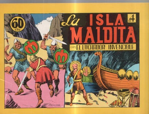 Facsimil: Orlan el luchador invencible numero 04: la isla maldita
