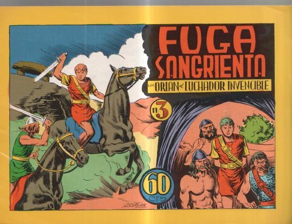 Facsimil: Orlan el luchador invencible numero 03: fuga sangrienta