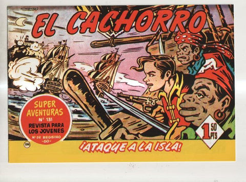 Facsimil El Cachorro de Iranzo numero 194: ataque a la isla