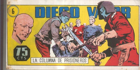 Facsimil: Diego Valor primera serie tomitos numero 06