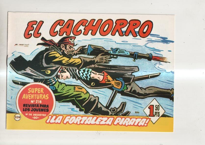 Facsimil El Cachorro de Iranzo numero 209: la fortaleza pirata 