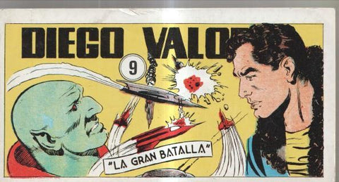 Facsimil: Diego Valor primera serie tomitos numero 09