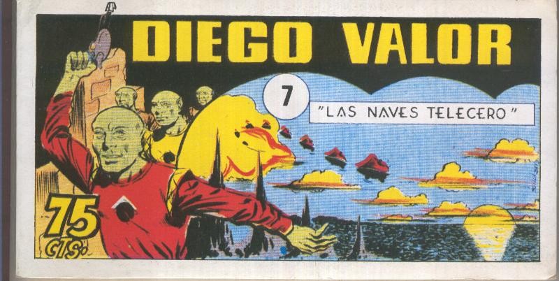 Facsimil: Diego Valor primera serie tomitos numero 07