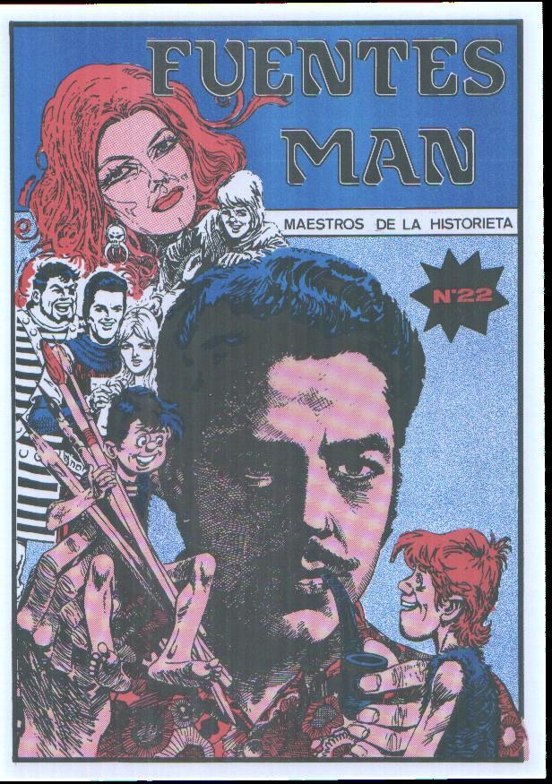 Fanzine: Maestros de la Historieta numero 22: Fuentes Man