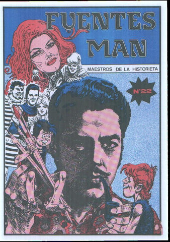 Fanzine: Maestros de la Historieta numero 22: Fuentes Man