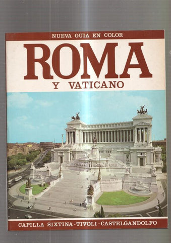 Nueva guia en color: Roma y Vaticano