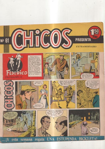 CHICOS de ediciones CID numero 061 (La cubierta esta suelta)