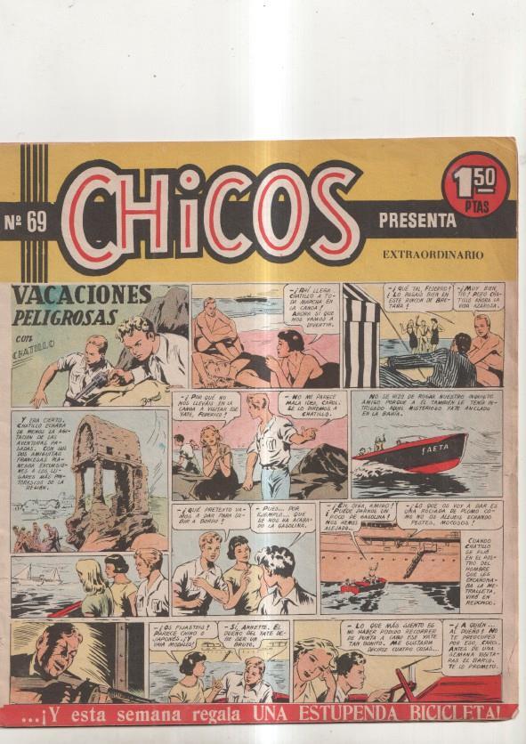 CHICOS de ediciones CID numero 069  (la cubierta esta suelta) fin de la coleccion
