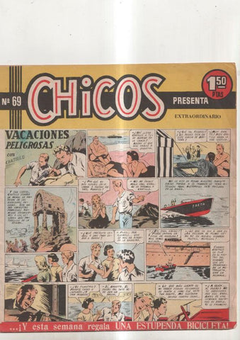 CHICOS de ediciones CID numero 069  (la cubierta esta suelta) fin de la coleccion