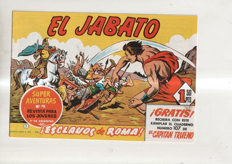 El Jabato facsimil numero 001: Esclavos de Roma