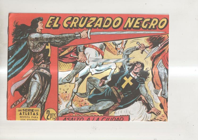 Facsimil: El Cruzado Negro numero 19: Asalto a la fortaleza