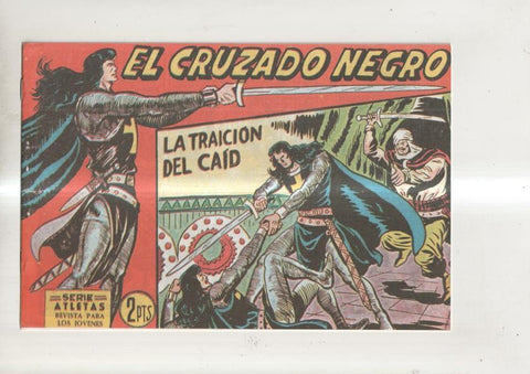 Facsimil: El Cruzado Negro numero 26: La traicion del Caid
