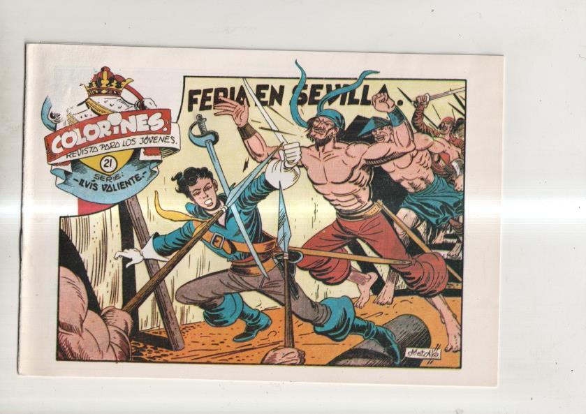 Facsimil: Luis Valiente numero 21: Feria en sevilla
