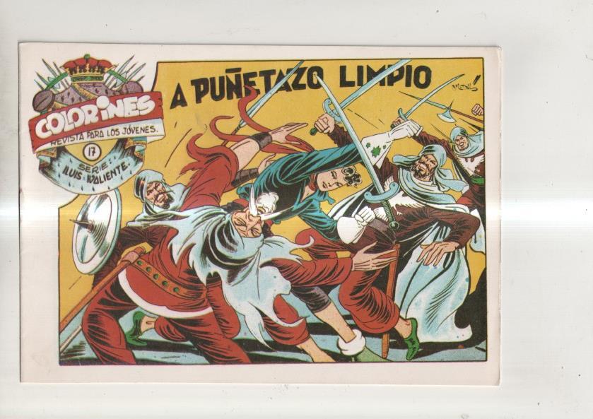 Facsimil: Luis Valiente numero 17: A puñetazo limpio