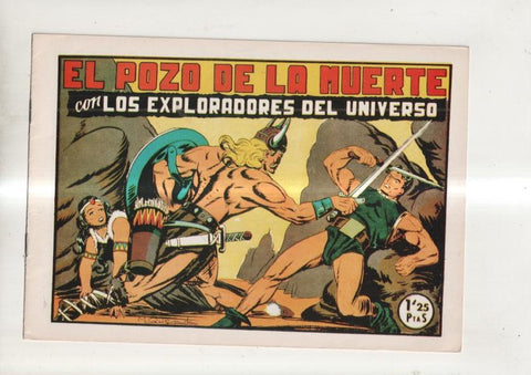 Facsimil: Los exploradores del universo numero 04: el pozo de la muerte