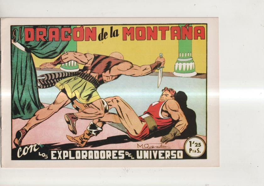 Facsimil: Los exploradores del universo numero 07: El dragon de la montaña