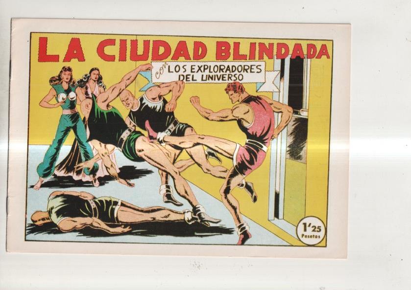 Facsimil: Los exploradores del universo numero 08: La ciudad blindada