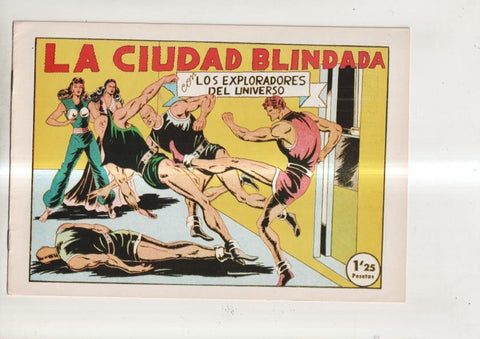 Facsimil: Los exploradores del universo numero 08: La ciudad blindada