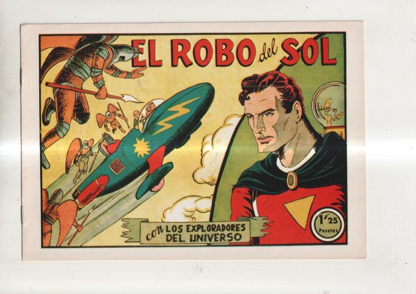 Facsimil: Los exploradores del universo numero 09: el robo del sol