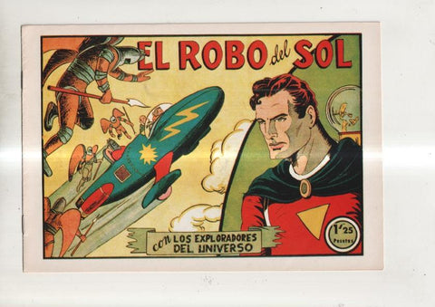 Facsimil: Los exploradores del universo numero 09: el robo del sol