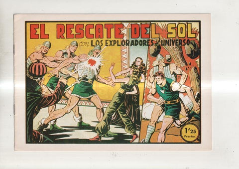 Facsimil: Los exploradores del universo numero 11: el rescate del sol
