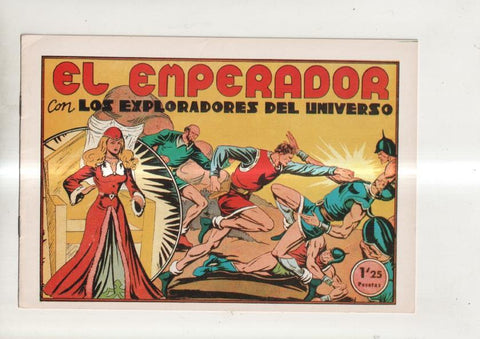 Facsimil: Los exploradores del universo numero 15: El emperador