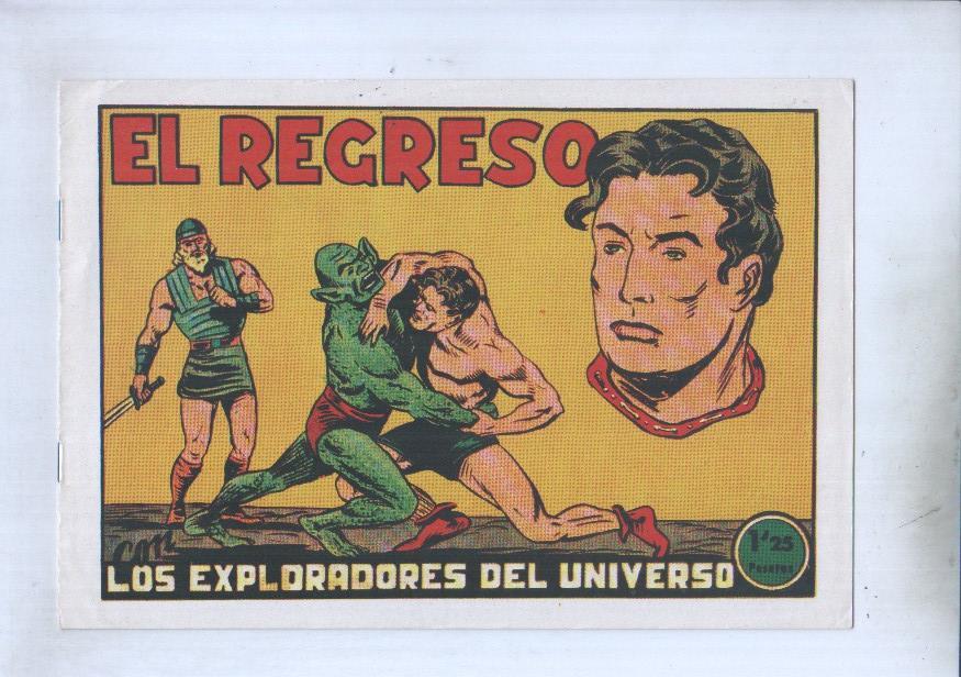 Facsimil: Los exploradores del universo numero 18 El regreso (fin de la coleccion)