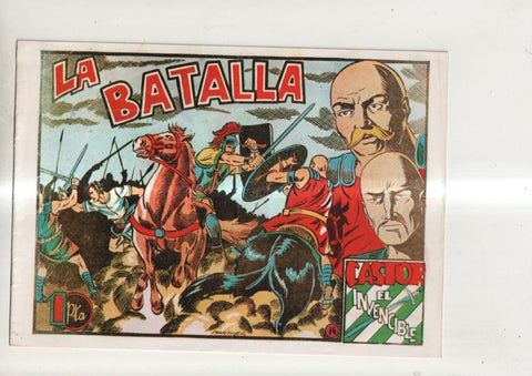 Facsimil: Castor el invencible numero 14: La batalla
