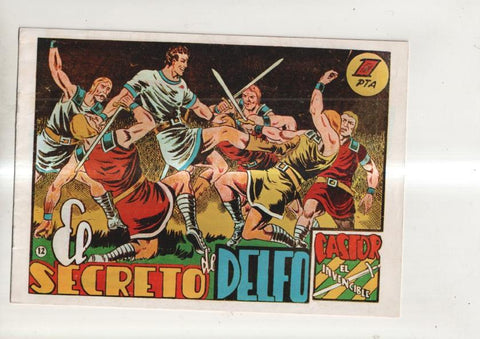 Facsimil: Castor el invencible numero 12: El secreto de Delfo