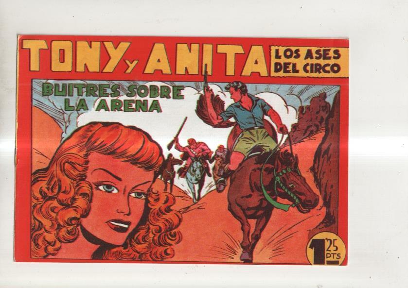 Facsimil: Tony y Anita los ases del circo numero 22: Buitres sobre la arena