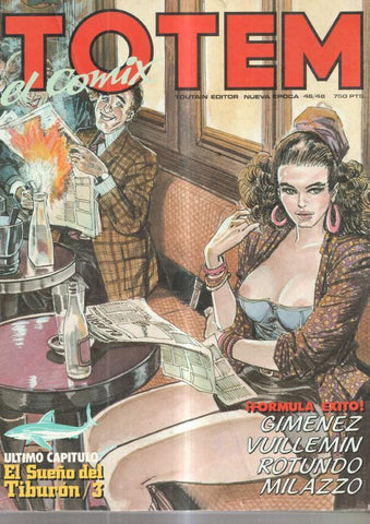Toutain: Totem el comix retapado numeros 46 al 48
