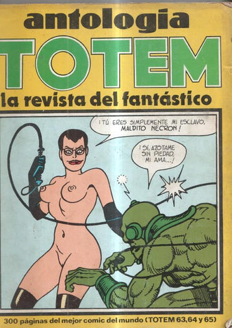Antologia Totem retapado con los numeros 63 al 65